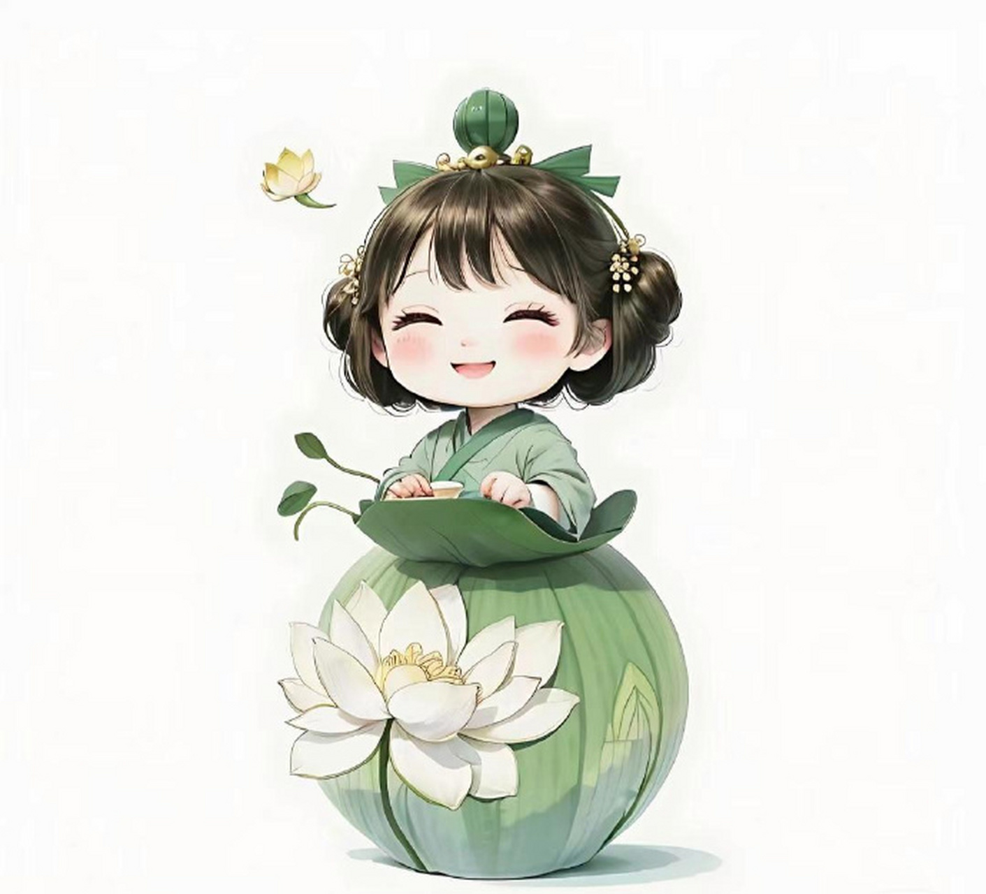 萌q小妮子可爱头像