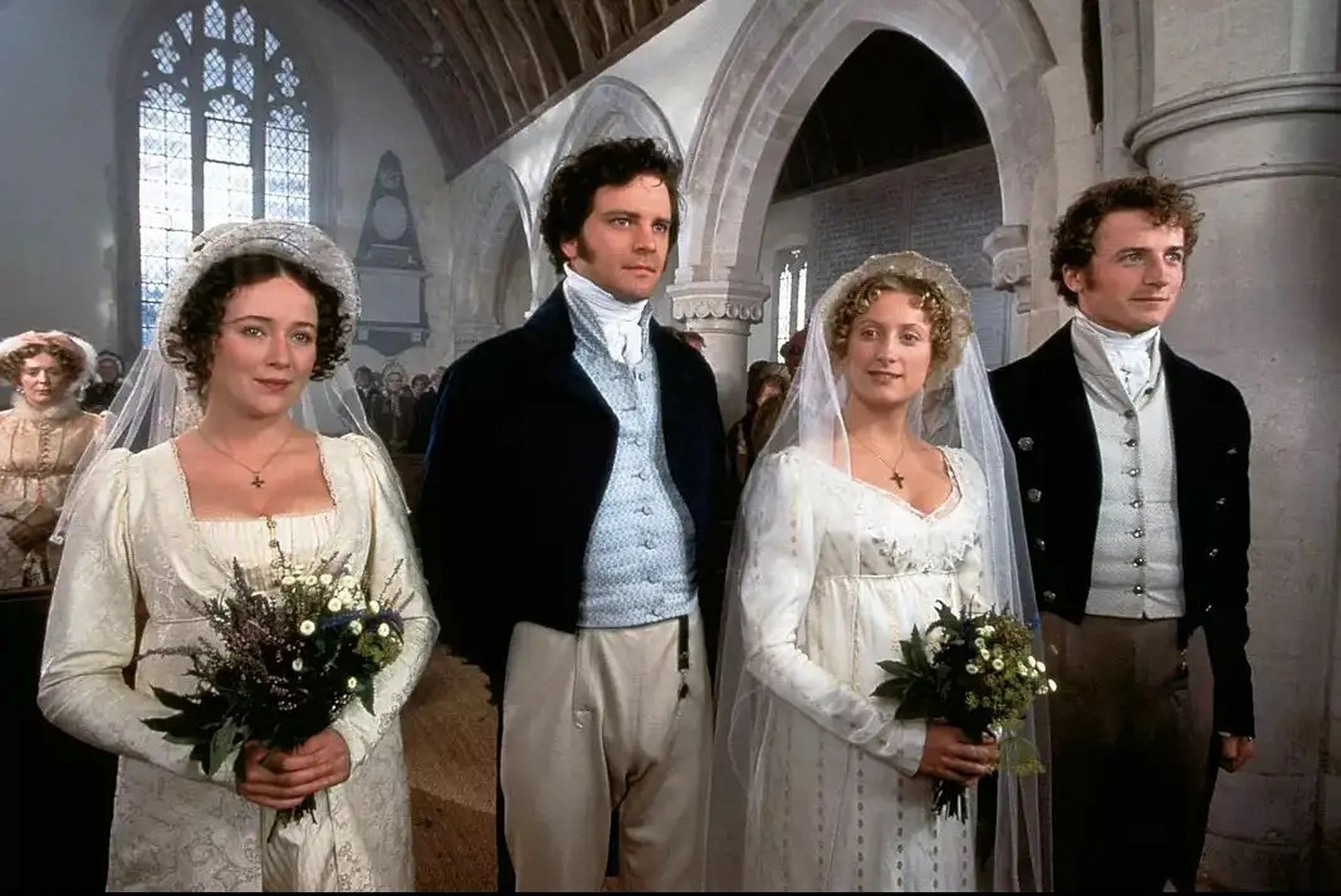 最近看了95版的《傲慢与偏见》一共6集.