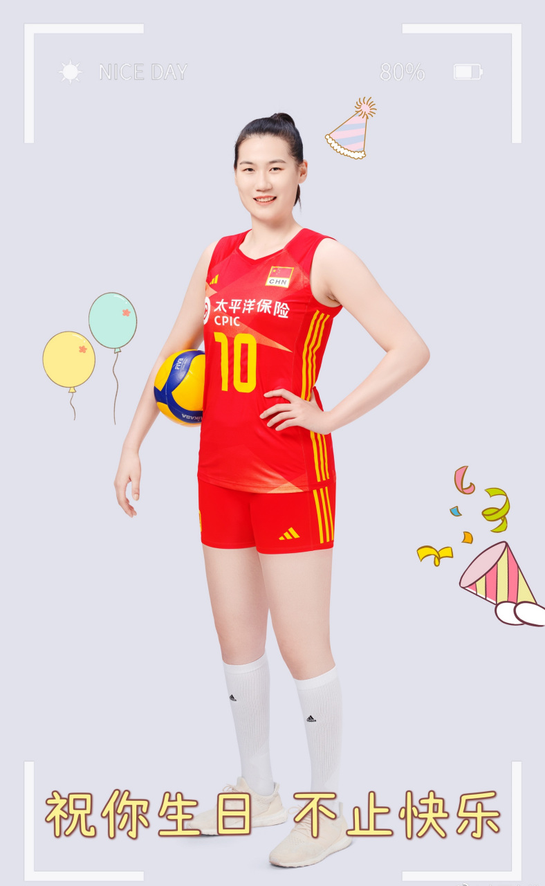 【王云蕗&许嘉楠520生日快乐】  520也是中国女排两位球员的生日  "