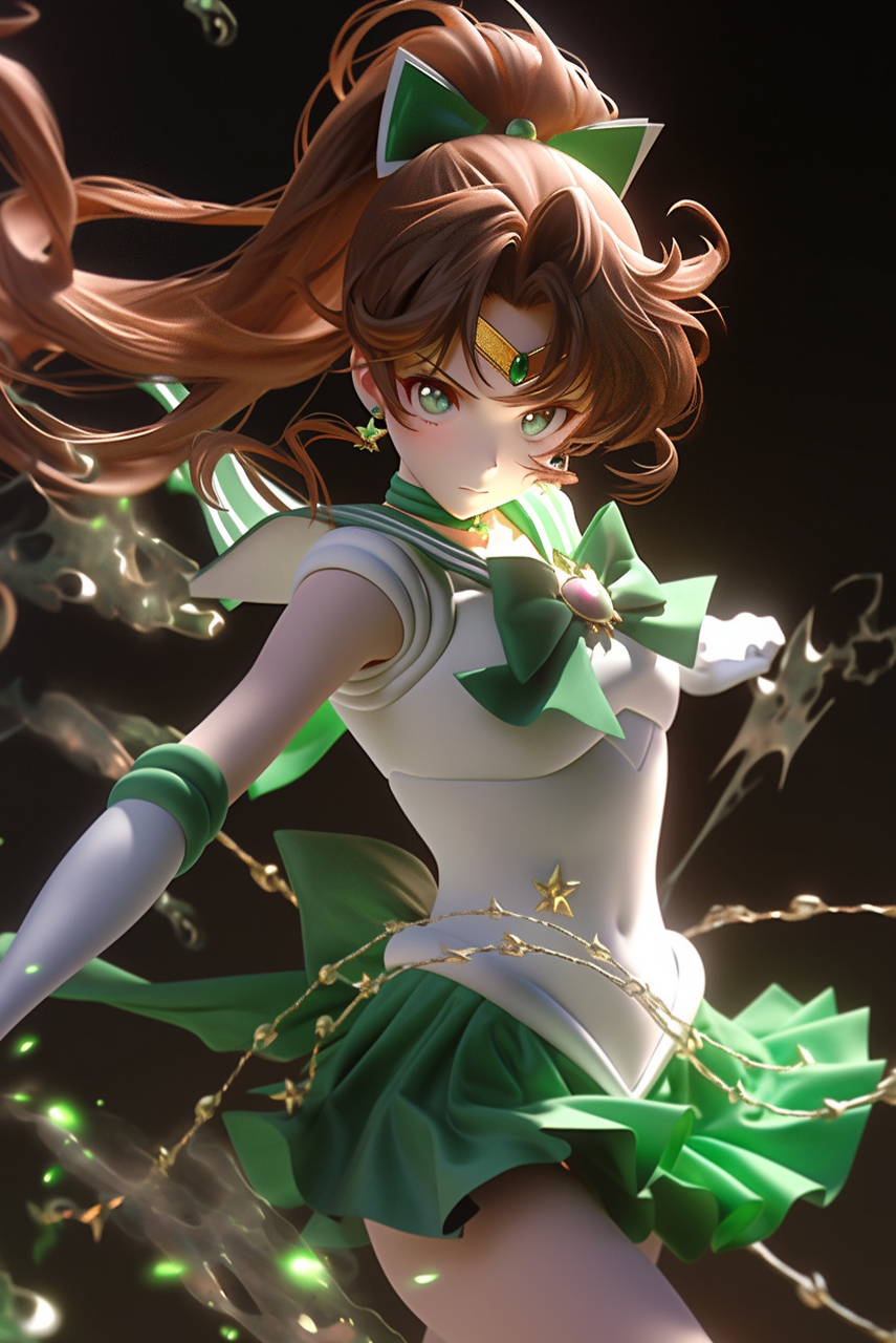 美少女战士之萌萌卡通风!#美少女战士# #百度仲夏打卡挑战赛