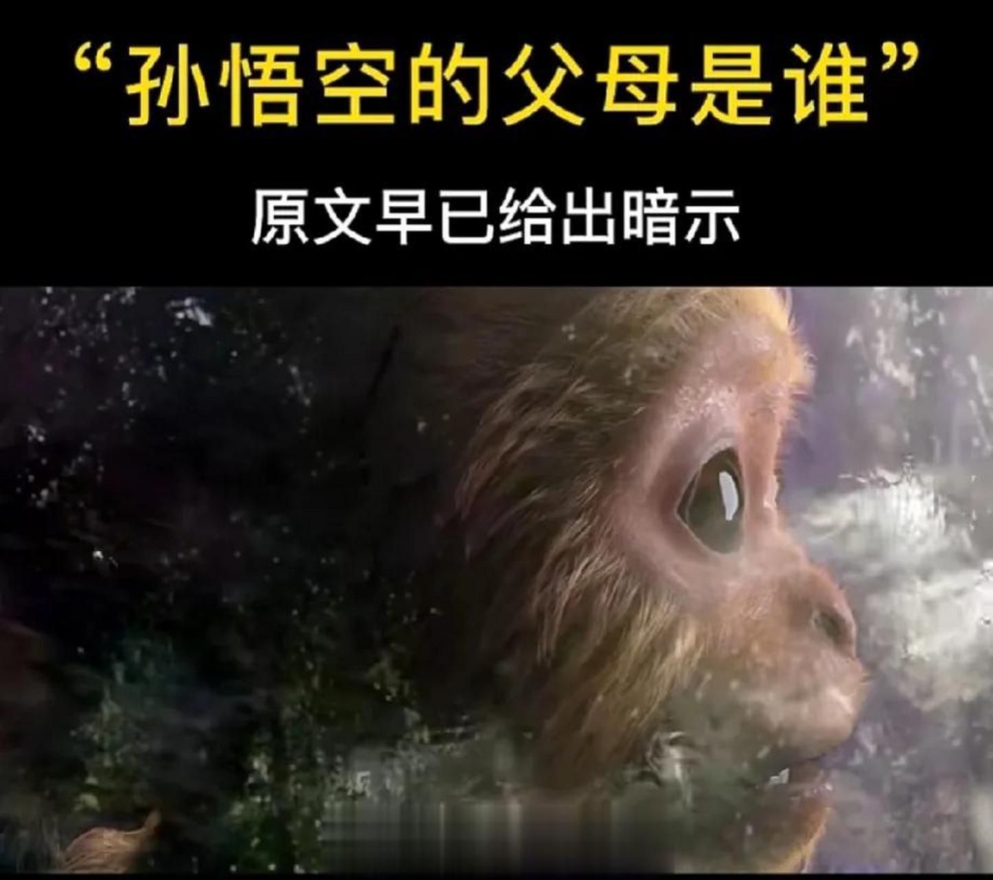 孙悟空的父母是谁,我想这是许多人都很好奇的问题,虽然作者在原著中并