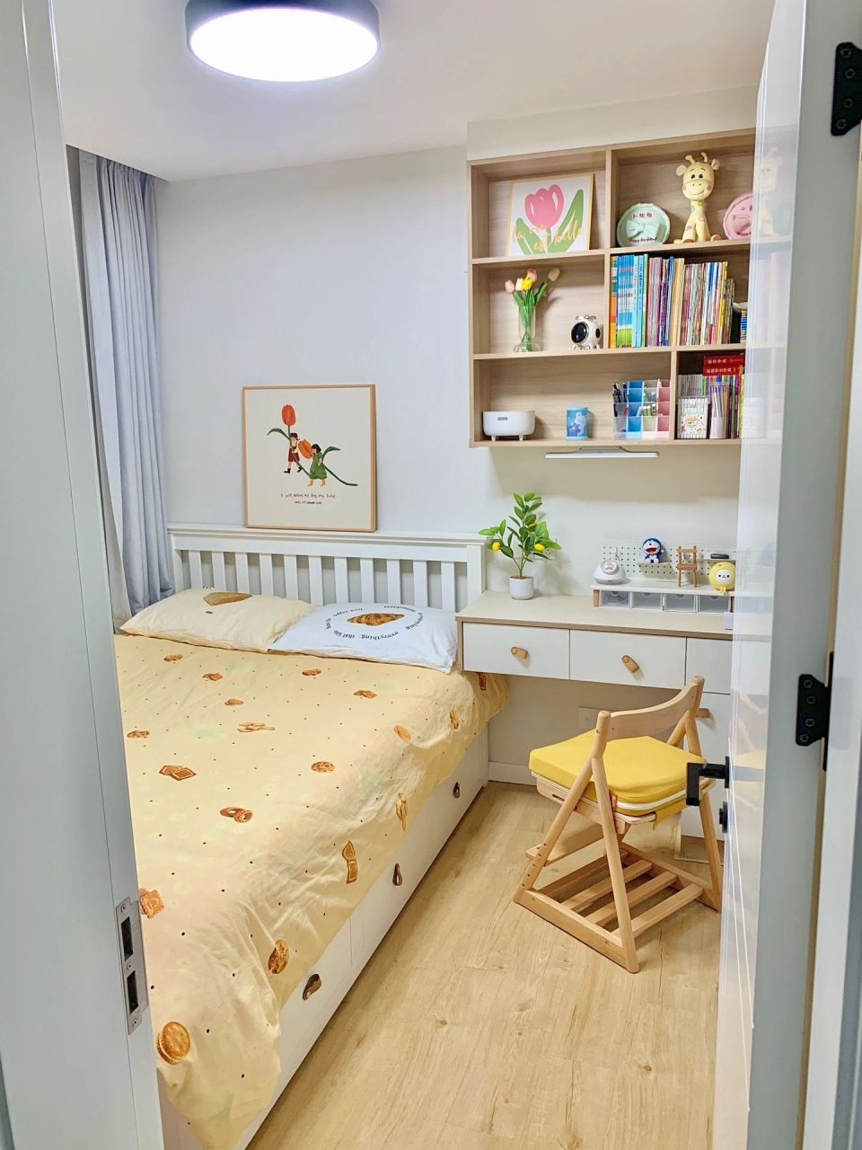 [你懂的]8平米儿童房就这样设计,太实用了!