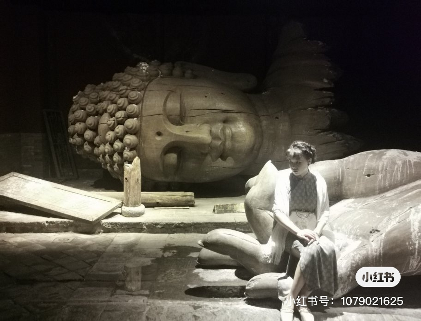 北京探秘|王府井地下的佛头 这一带好像都是老北京特色建筑和物件,很