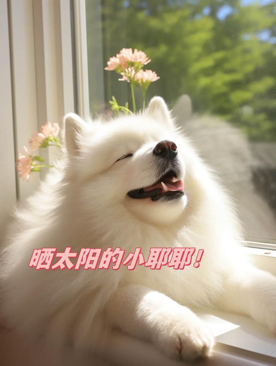 晒太阳的小耶耶!