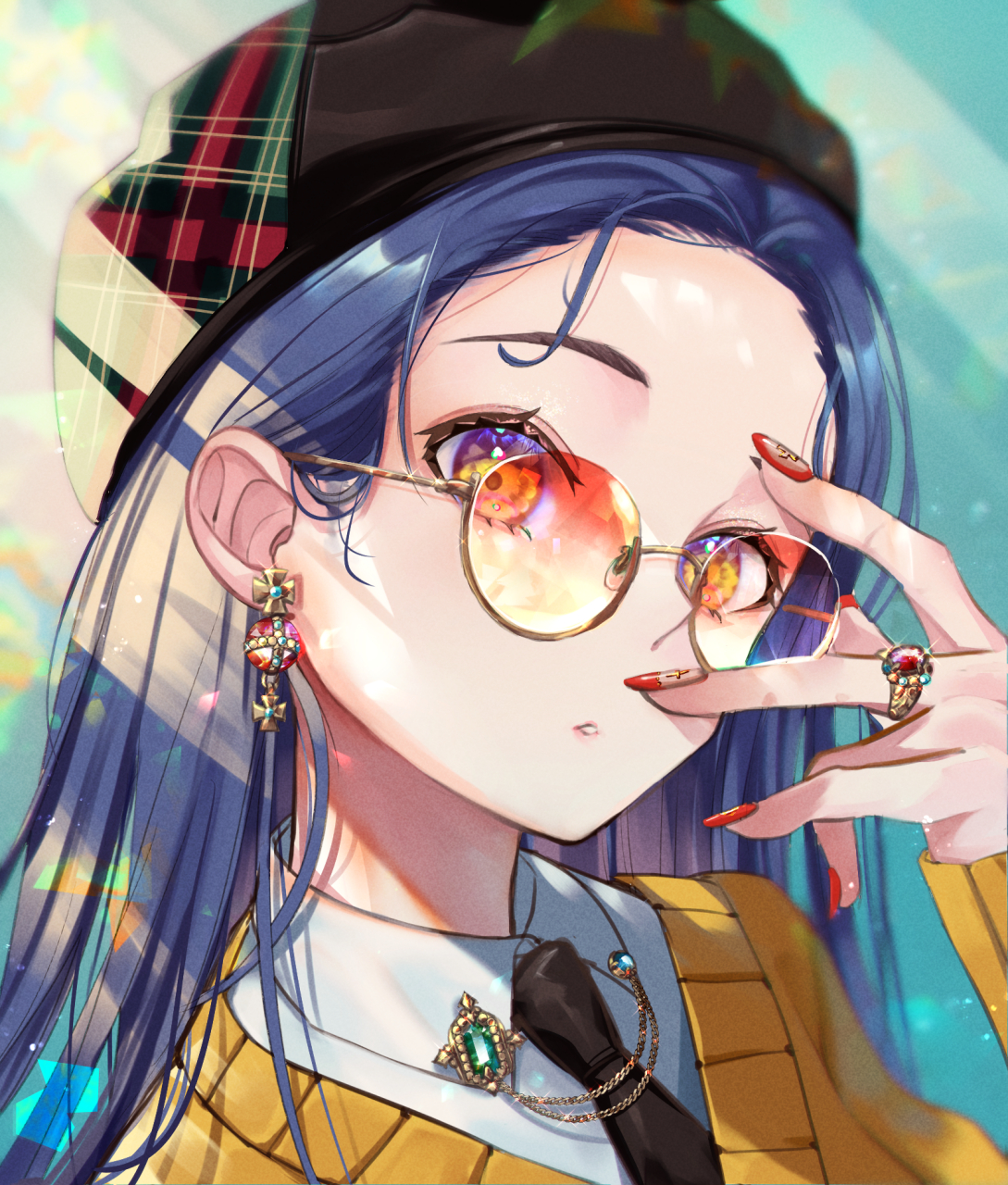 动漫手绘# #锁屏# 清秋幕府井梧寒,独宿江城蜡炬残.——杜甫《宿浮贩