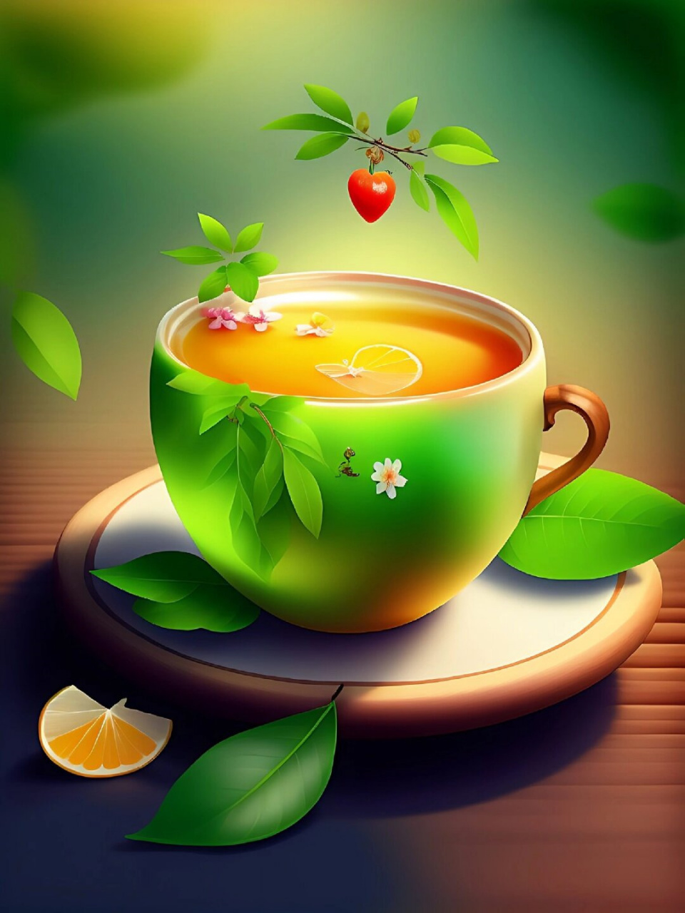 如此唯美的壁纸  如此唯美的水杯壁纸,让人心醉神迷.