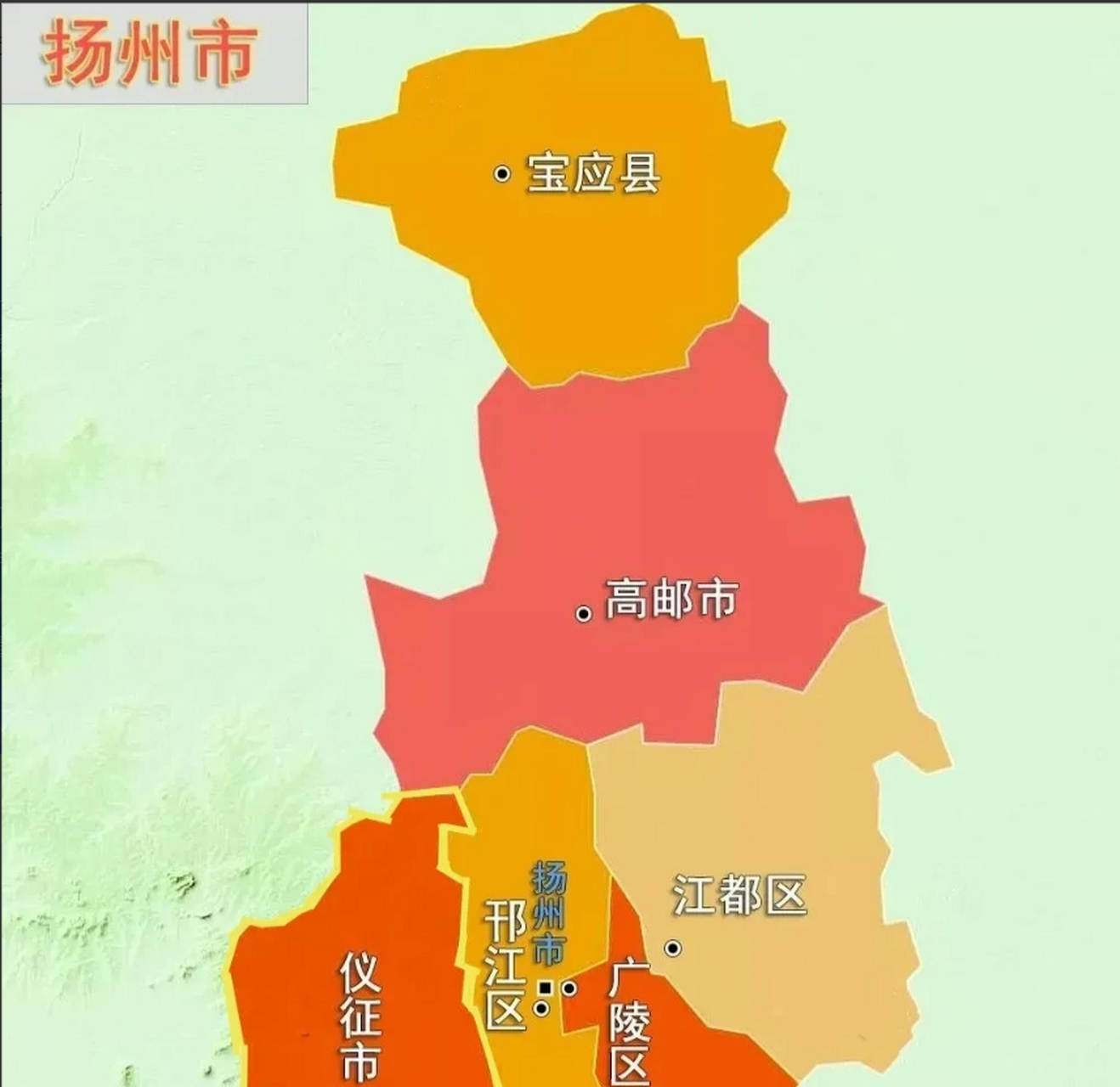 南京仪征扬州地图图片