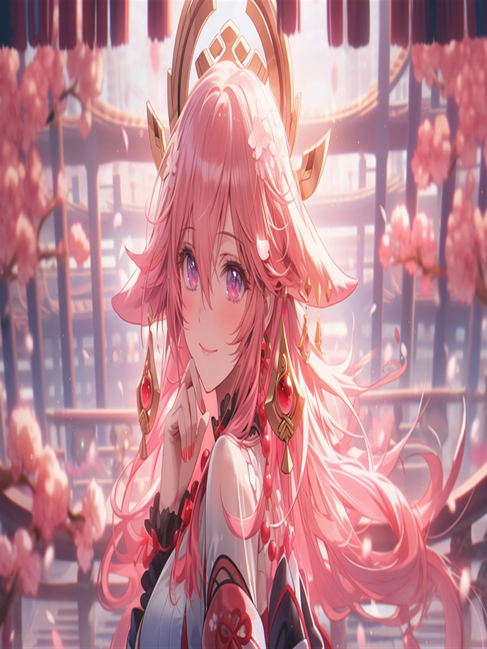 八重神子精选壁纸  【惊艳!来自原神世界的女神,八重神子降临!