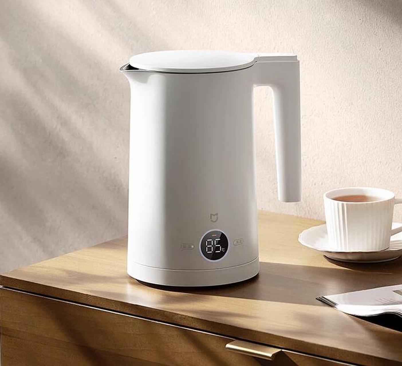 小米米家恒温电水壶p1轻音版上架:1800w大功率,179元撕开行业"遮羞布"