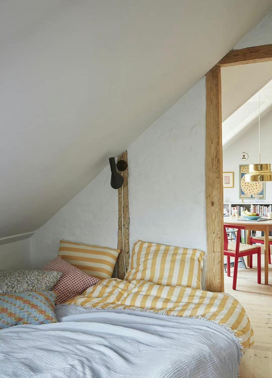 [鸡蛋] 带阁楼的房子 [鸡蛋] 因为斜坡顶,层高不够的影响,很多人觉得