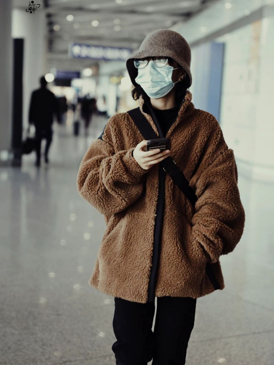 张子枫私服look 又软又暖的可爱妹妹!