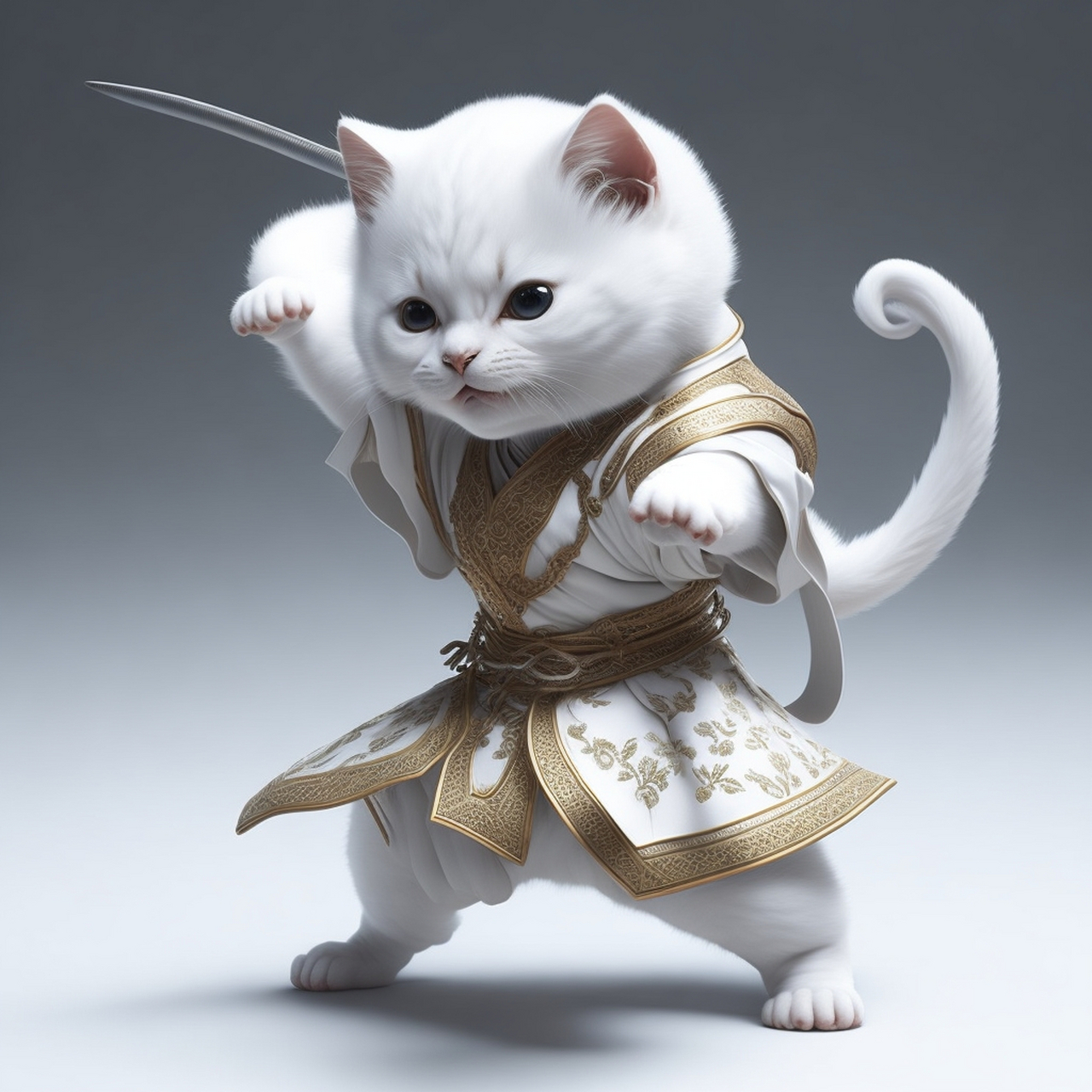 猫咪版功夫大师