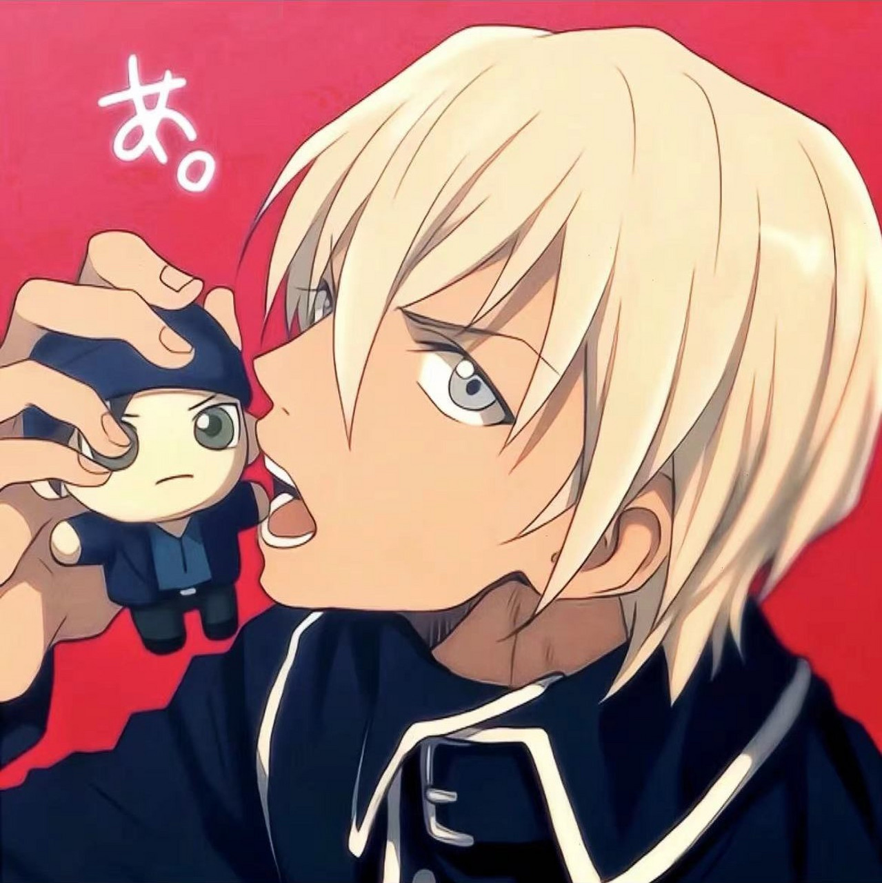 这是专门给赤安党推荐的头像,没想到爱护毕艾和公安还能可爱成这样吧?