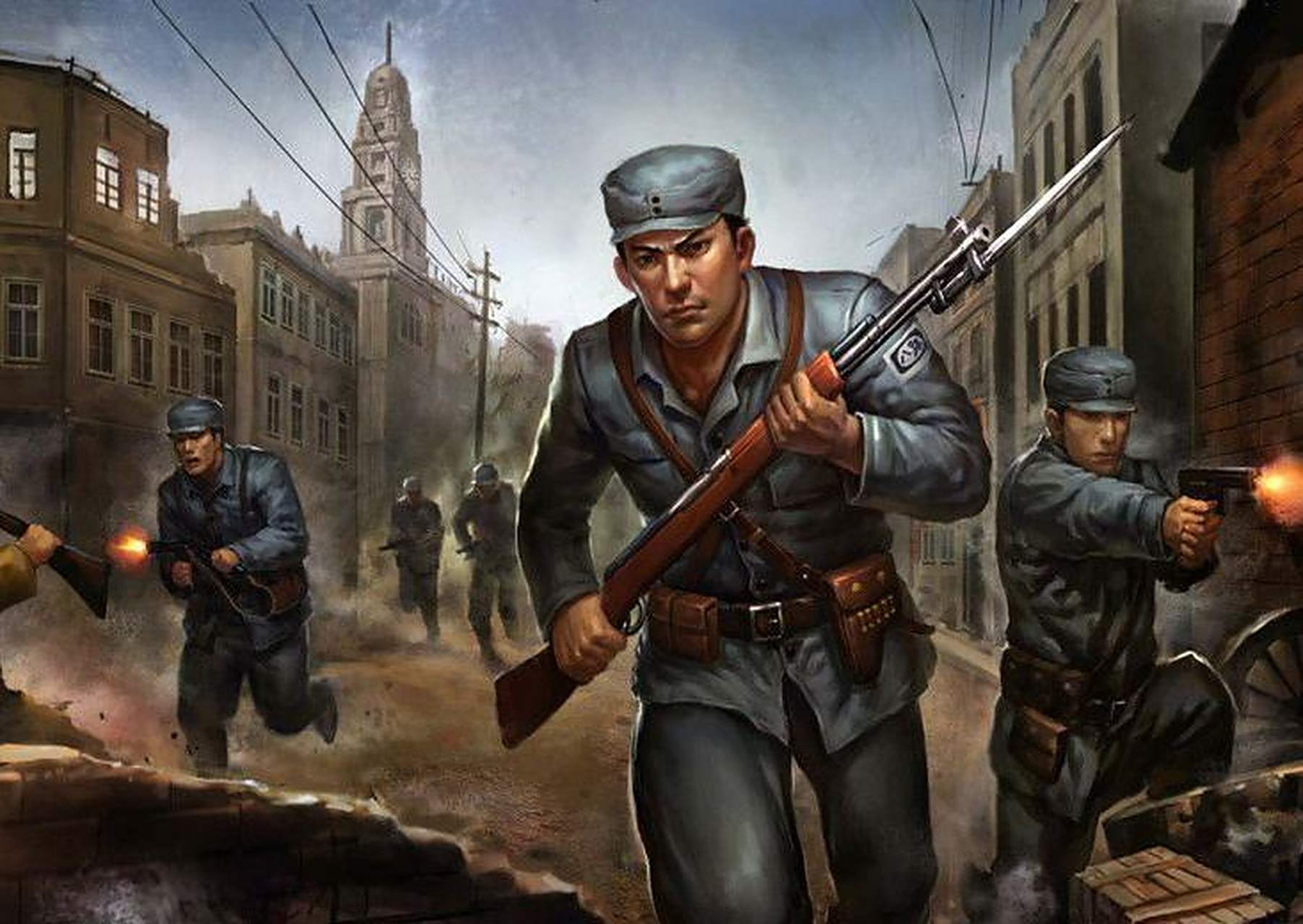 他用鲜血写下:"血战平型关,誓叫鬼子有来无还!