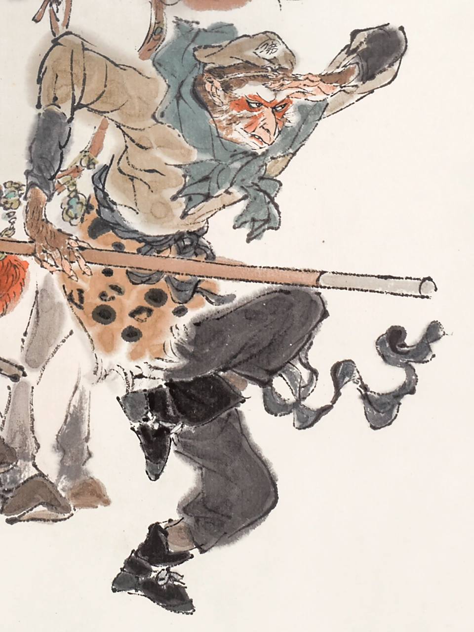 取经路上  戴敦邦绘《西游记》师徒四人故事图