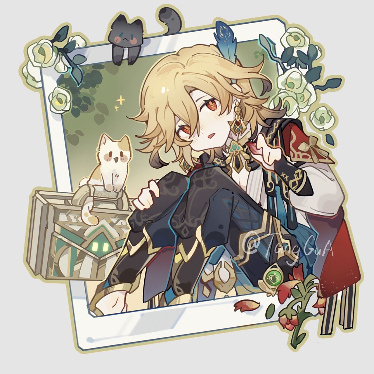 卡维耳环的真相,原来是移动工具箱[滑稽] #原神