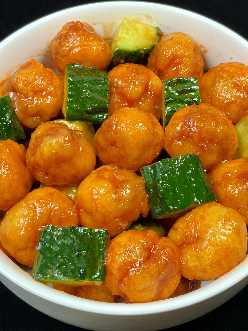 酸甜的糖醋樱桃肉一出锅就炫到我了,巨好吃!