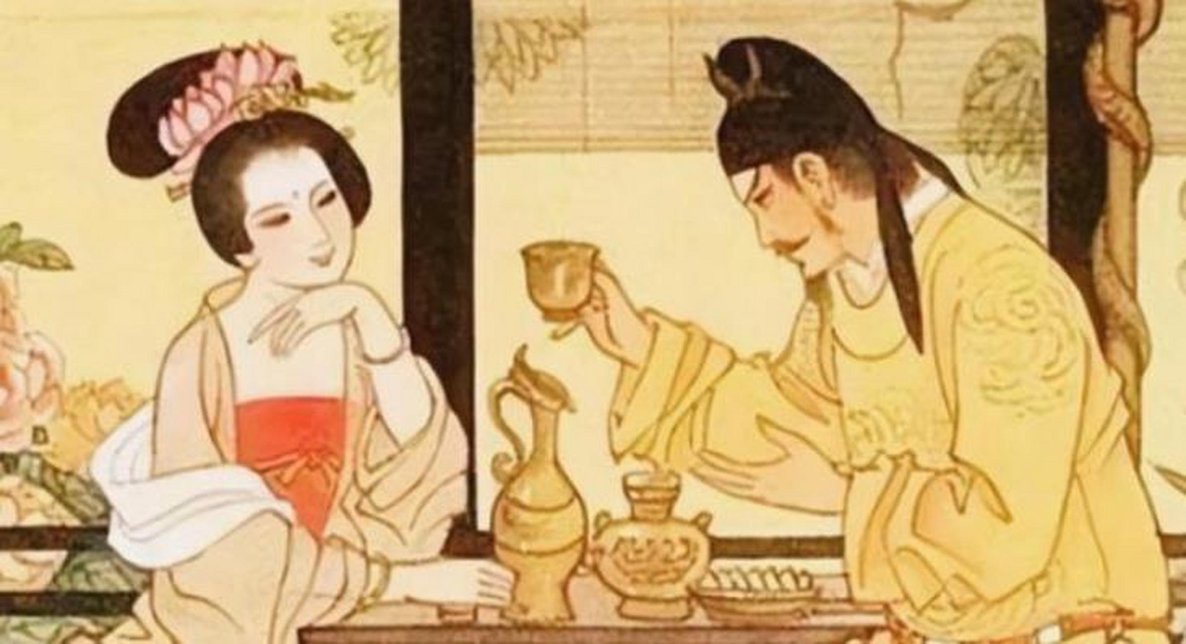 李隆基与杨玉环酷爱"握槊游戏",以致于痴迷到"每天都要来一次",除此