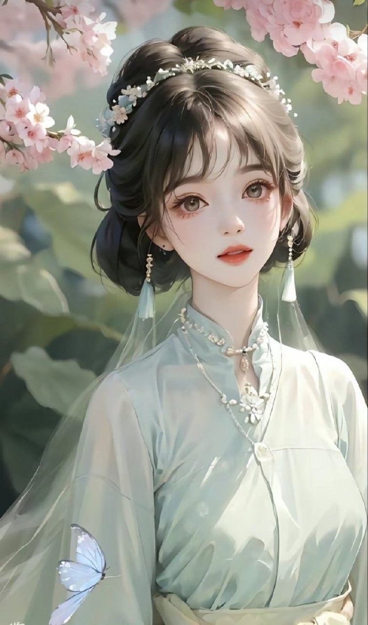 ai古风女生壁纸 676767