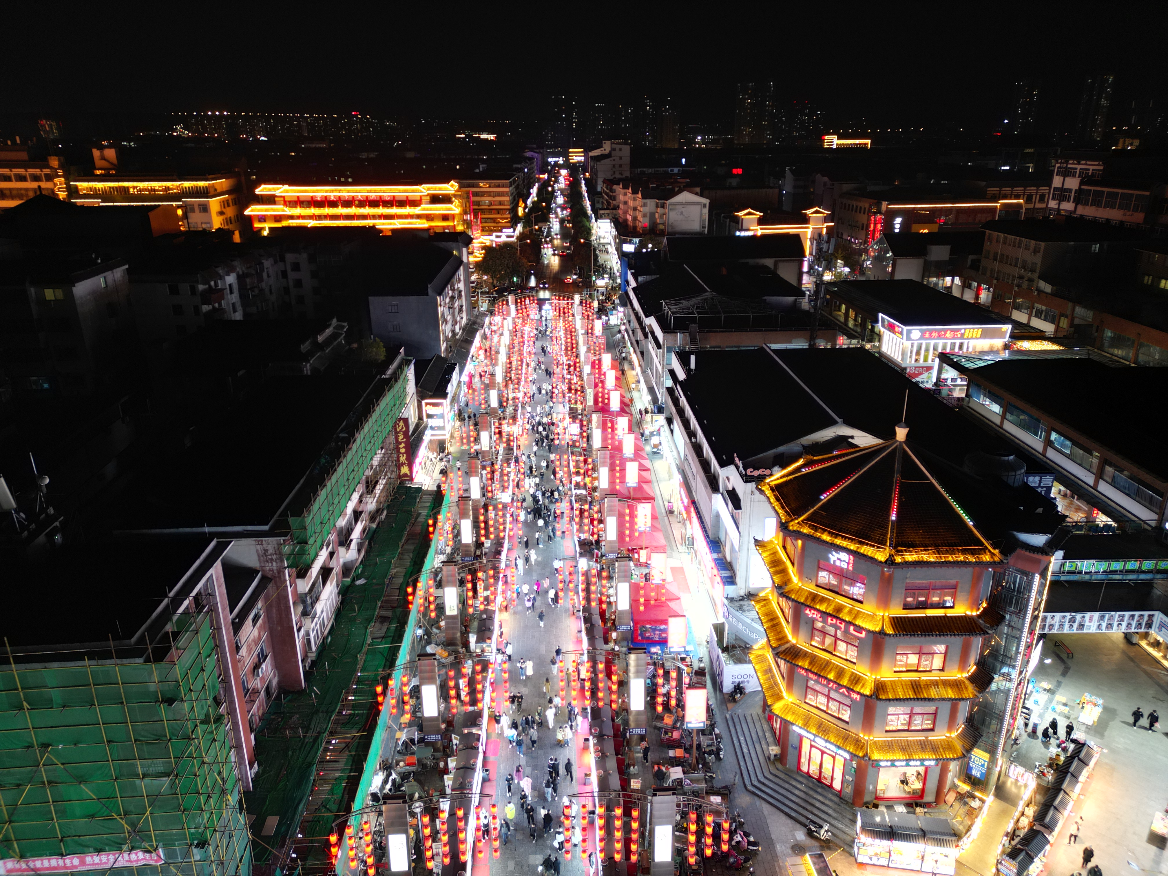 洛阳老街夜景图片