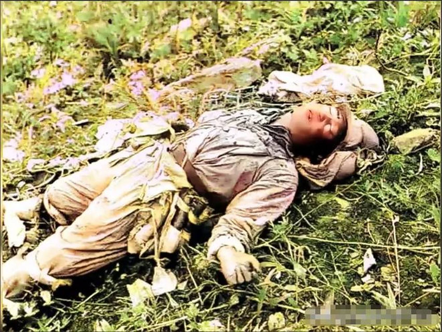 在1951年,一位中国志愿军的士兵在朝鲜战争中献上了自己的生命,他的