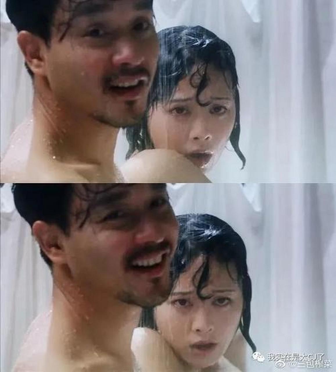 1996年《新上海滩》中有一场宁静和张国荣"裸浴"的激情戏,导演原本为