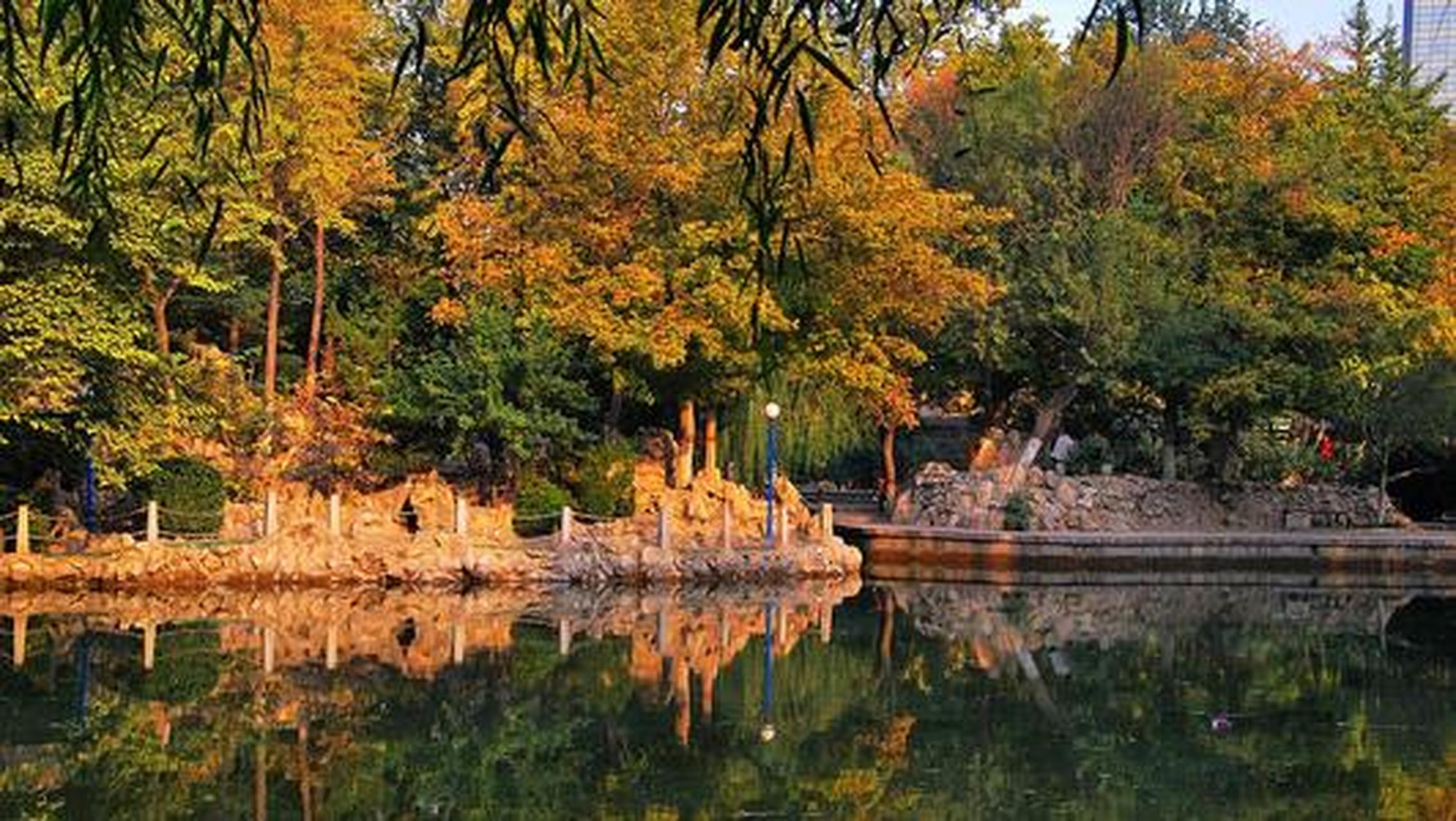 石家庄平安公园,始建于1976年5月,1978年5月建成开放,占地3.38公顷.