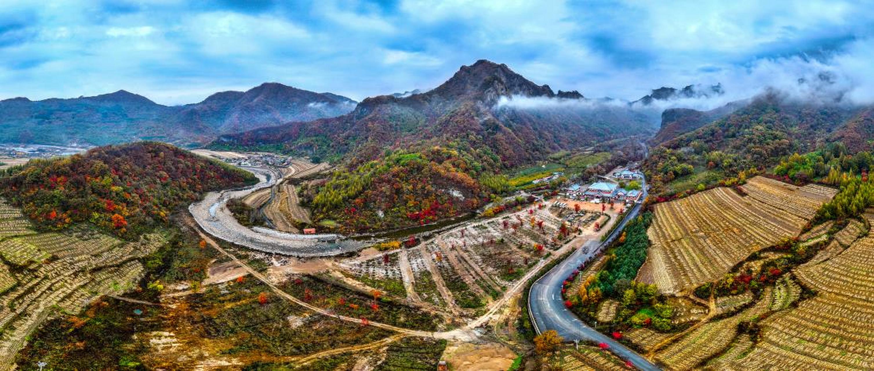 凤城市赛马镇:深秋(拍摄者:王佩发) #网红打卡地辽宁杠杠滴##美好辽宁