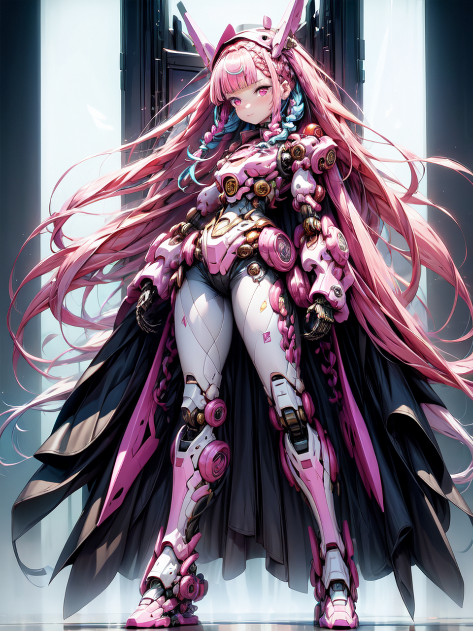 炫酷美少女舞动烽火 #二次元美少女# #机甲少女# #二次元机甲少女美图