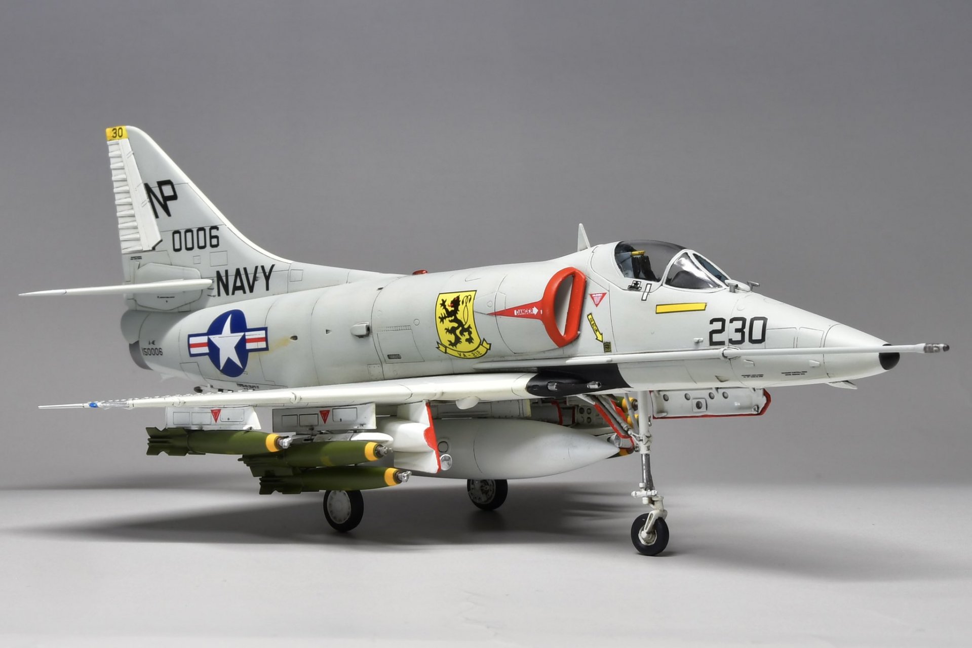 a4天鹰模型,1/72比例#军事#军事武器#趣聊军事圈#模型