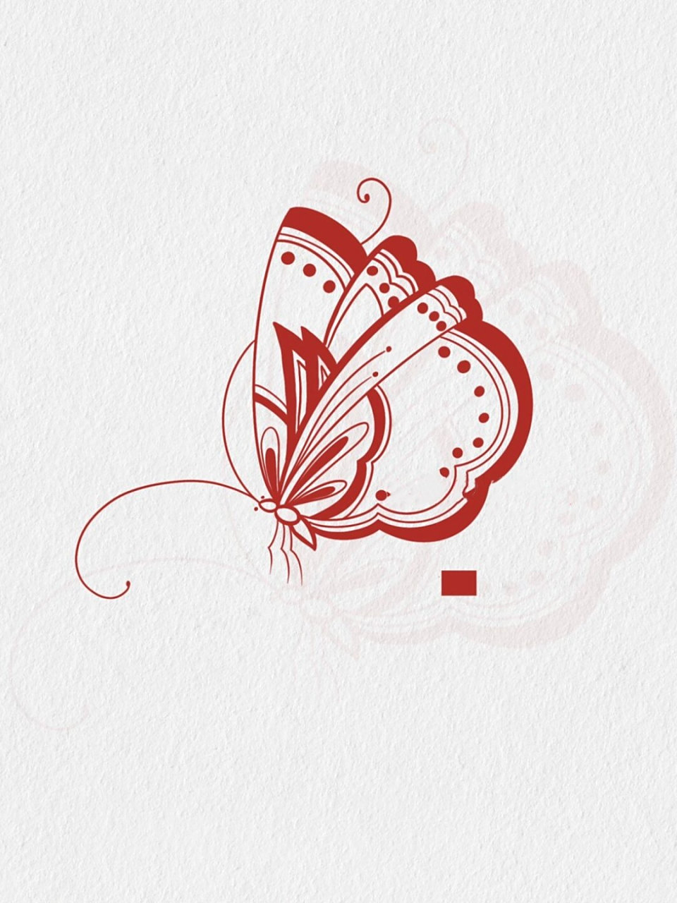 传统纹样  蝴蝶纹