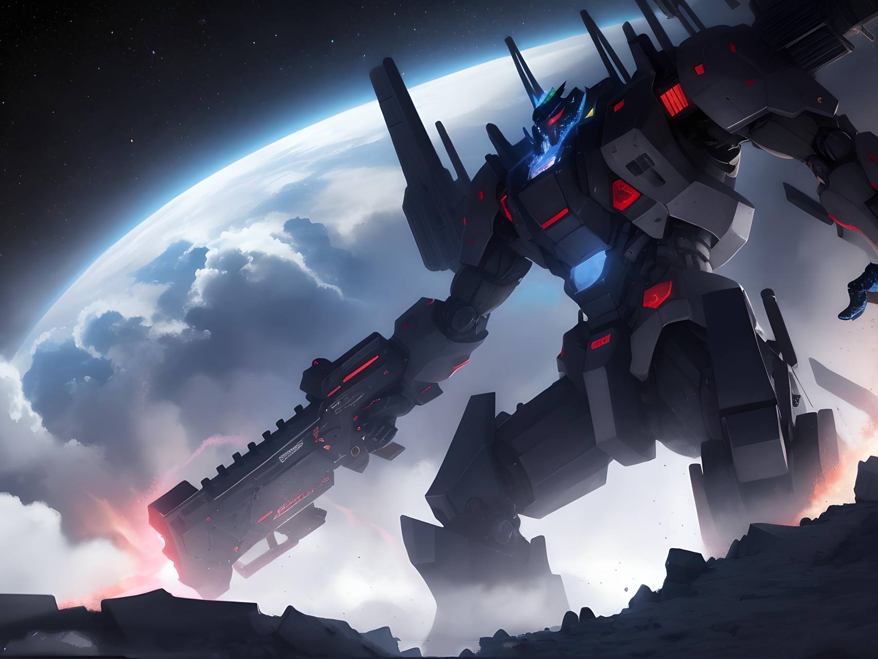 二次元美图##动漫##壁纸##炫酷##动漫机甲##机甲##图片##热血机鬃