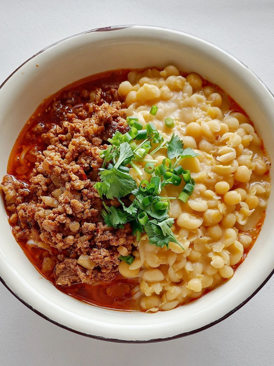 一定一定要试试这个干溜豌杂面!  吃过就不会忘掉!