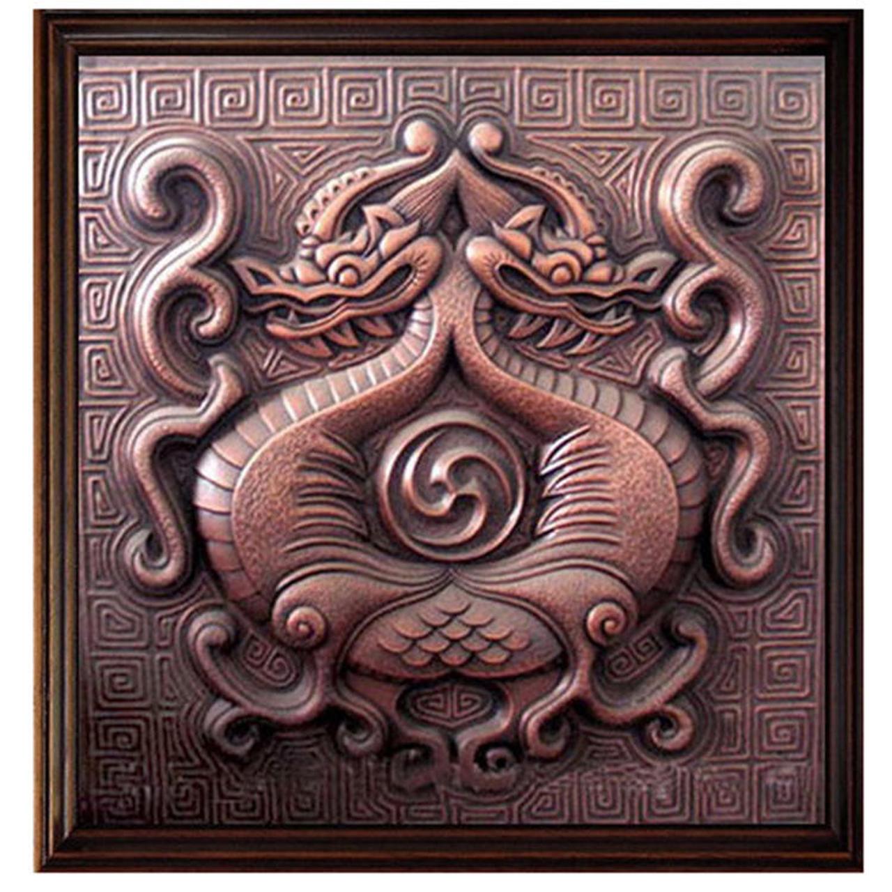 黄铜浮雕画 城市标志性铜浮雕  精工雕刻孔雀紫铜浮雕画 花瓶铜浮雕