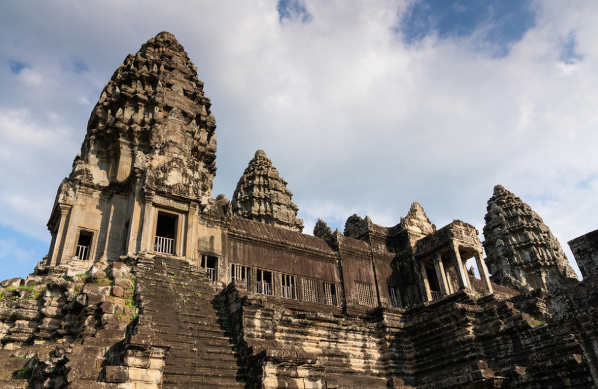 柬埔寨的吴哥窟 angkor wat - cambodia 吴哥城,也叫大吴哥,占地10