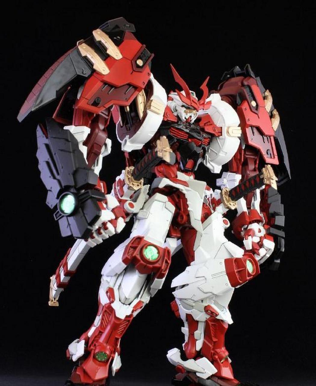 hirm样式战国红异端高达模型