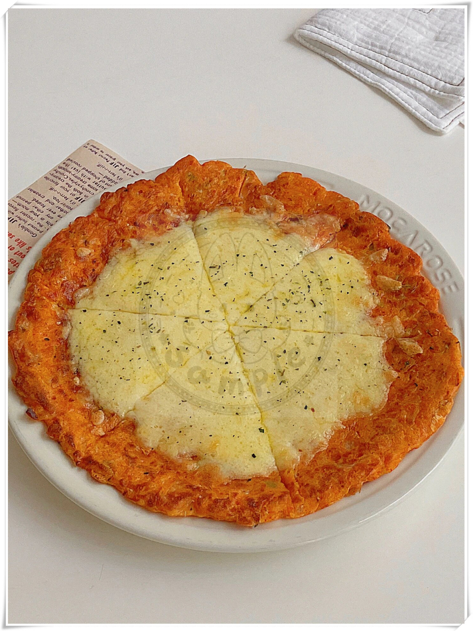 十分钟就可以搞定的芝士泡菜饼|好吃到转圈  今天给大家分享一款美味