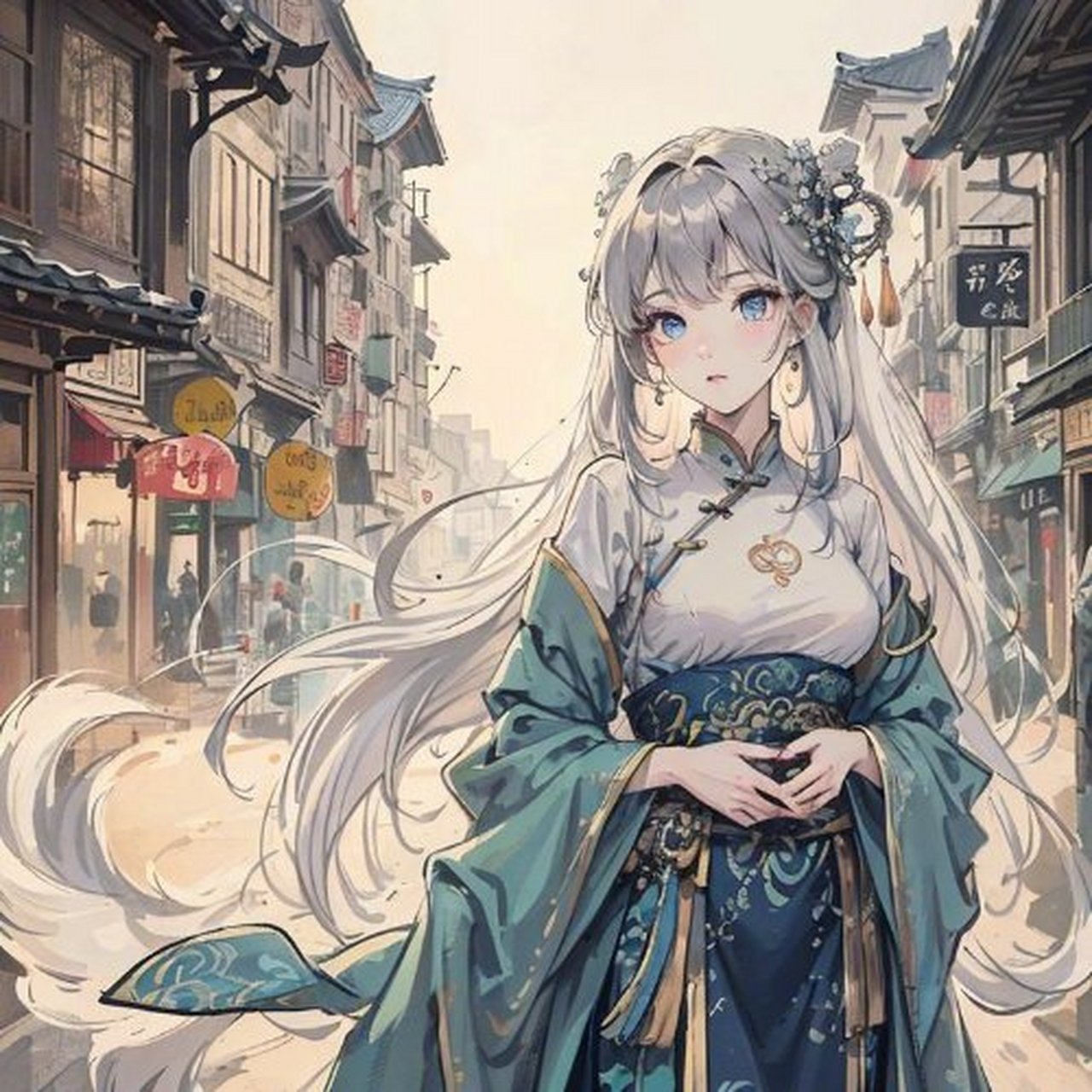 动漫壁纸# 古风美女动漫壁纸分享,飘飘欲仙,神乎其神