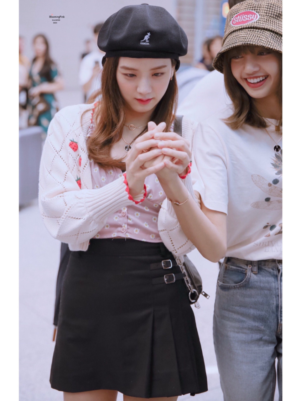 jisoo私服穿搭 她是现实中很多男生喜欢的类型 kimjisoo机场私服穿搭