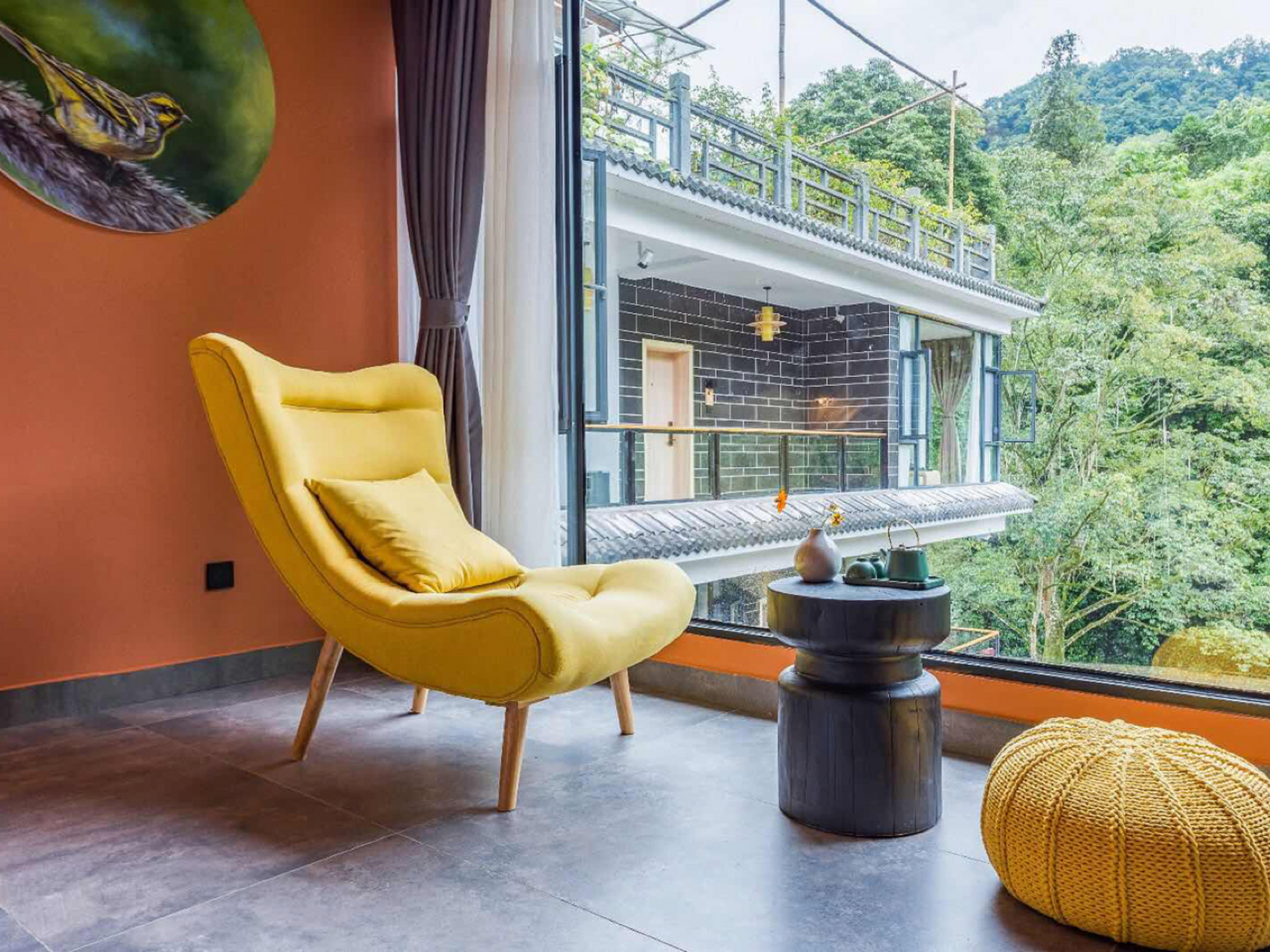 青城山下的诗意民宿,借一处小院归隐山居 住在花筑住进风景,花小猪在