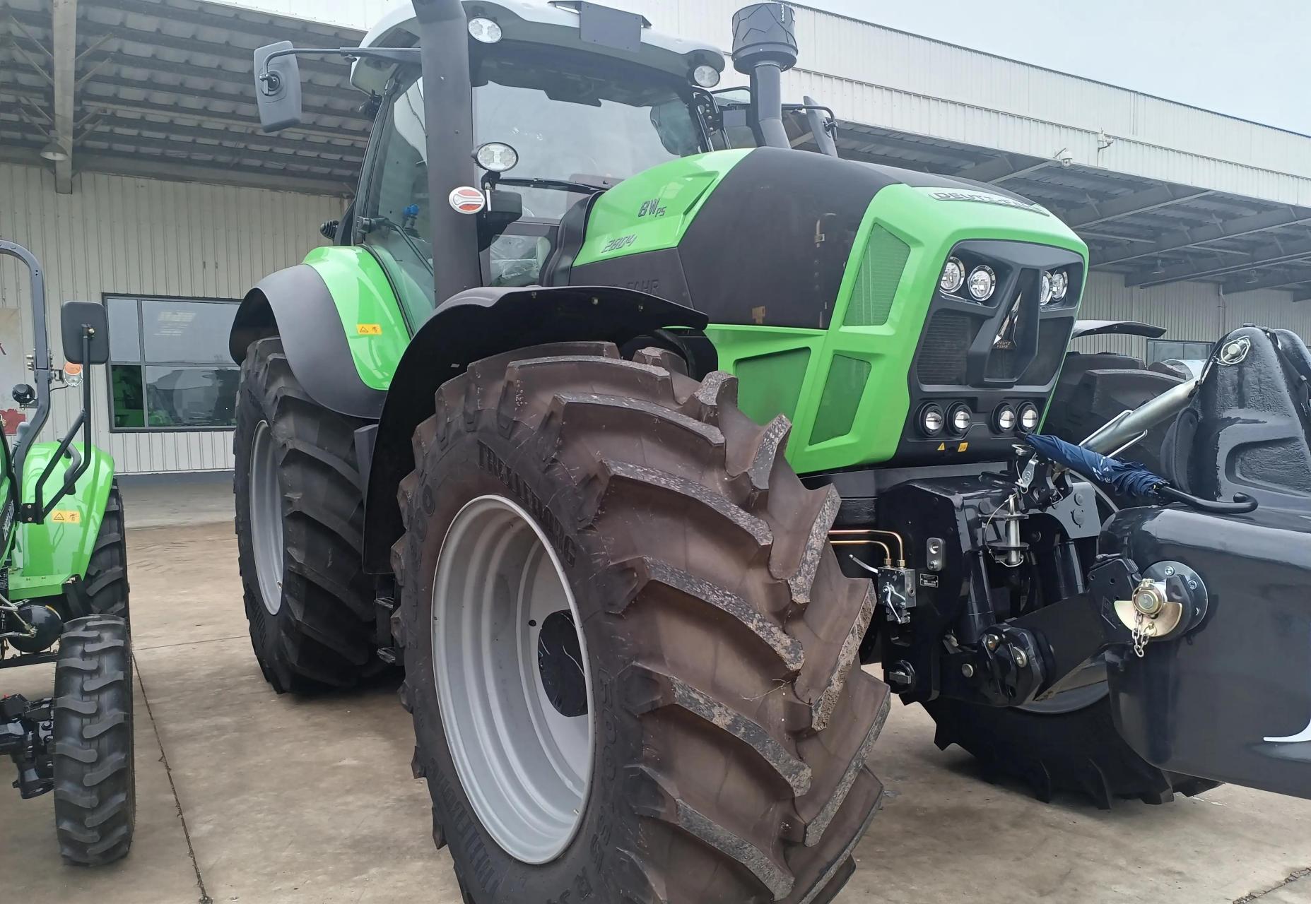 没错,就是这台道依茨法尔8w ps2804拖拉机,据用户亲测,干满一大天活