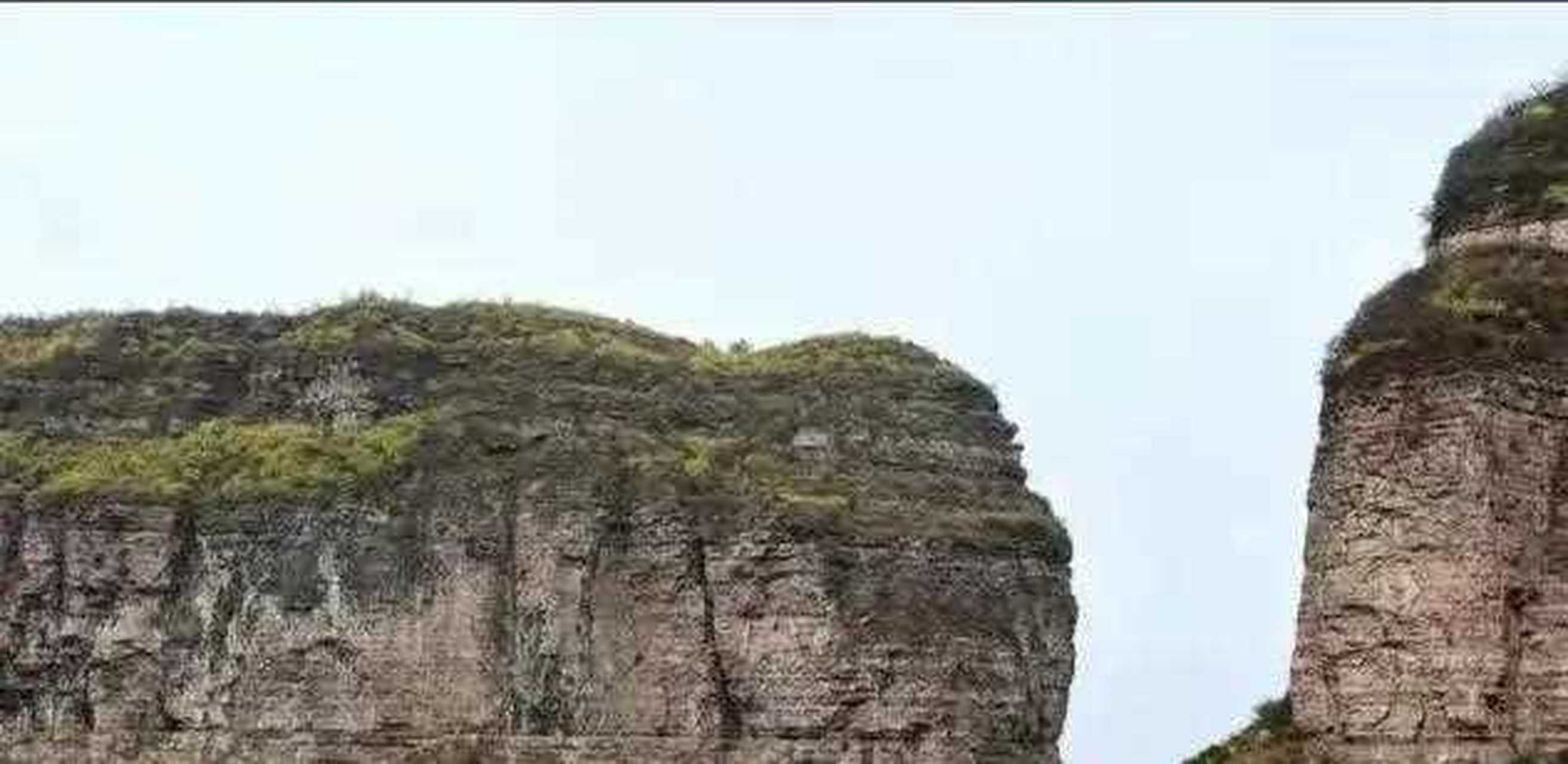 林州太行大峡谷林虑山鲁班豁成因之迷.