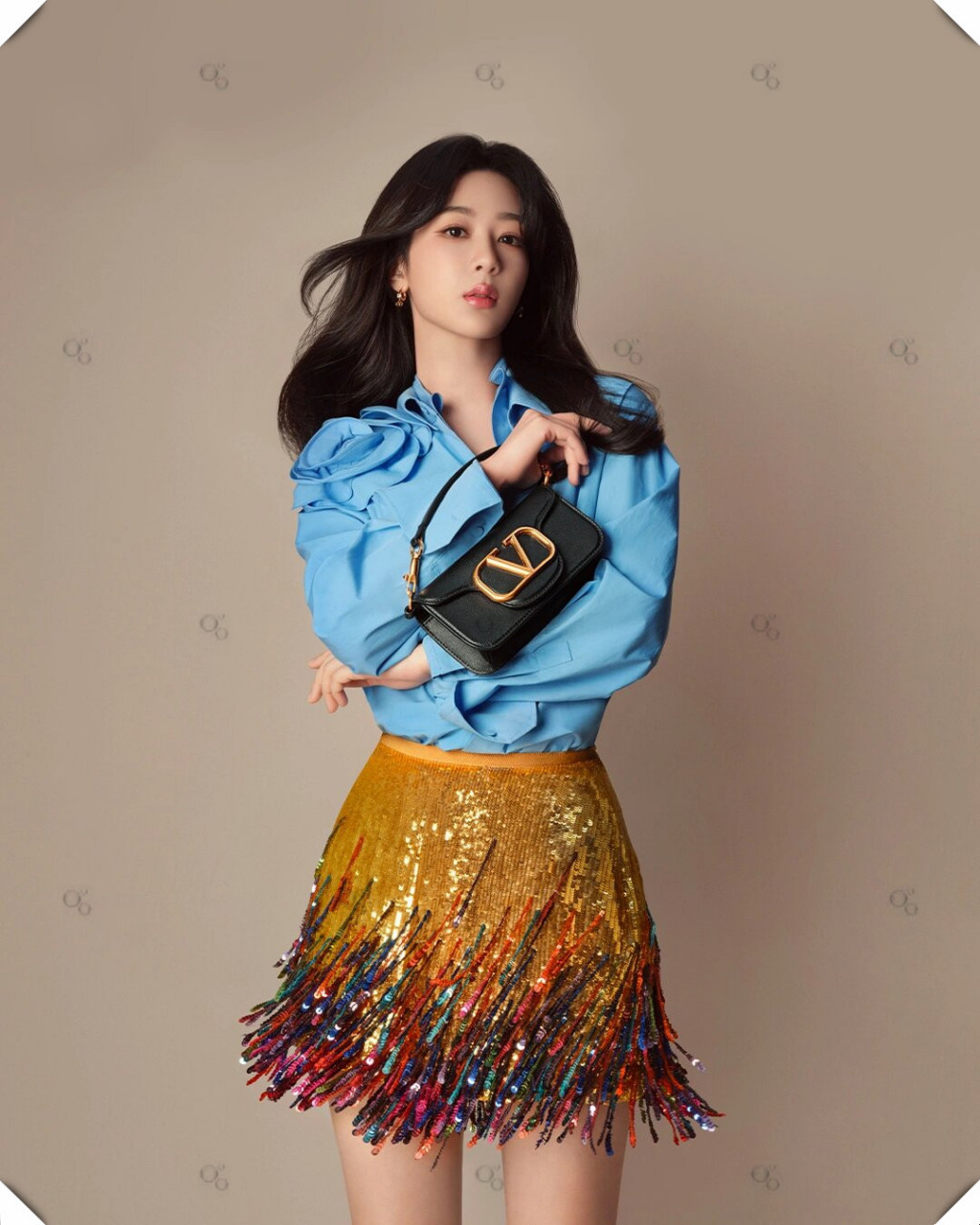 时尚大片来袭  9599 我们的valentino品牌代言人杨紫 倾情演绎了