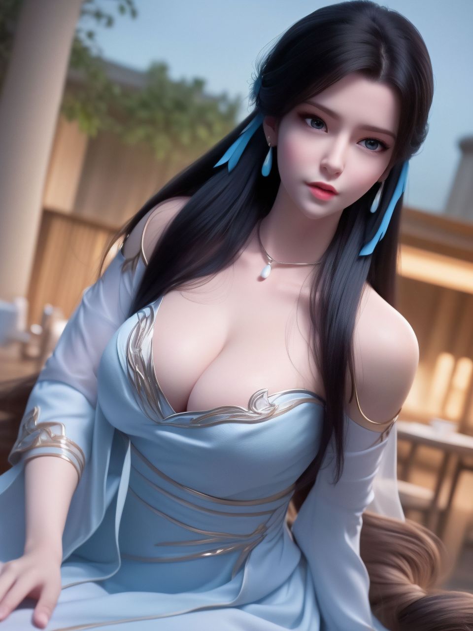 ai绘画 | 完美世界·夏幽雨,丰满版!