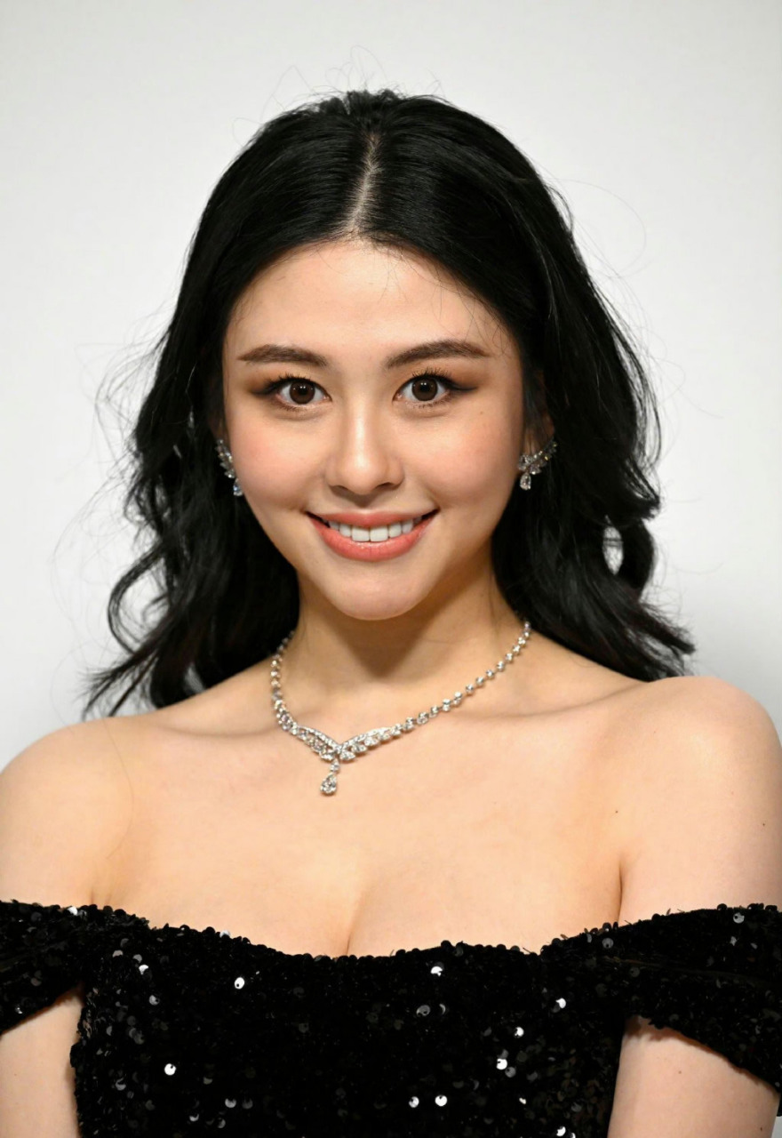 邱淑贞女儿沈月出席活动外网生图,虽然也遗传了母亲的美貌,没算辜负