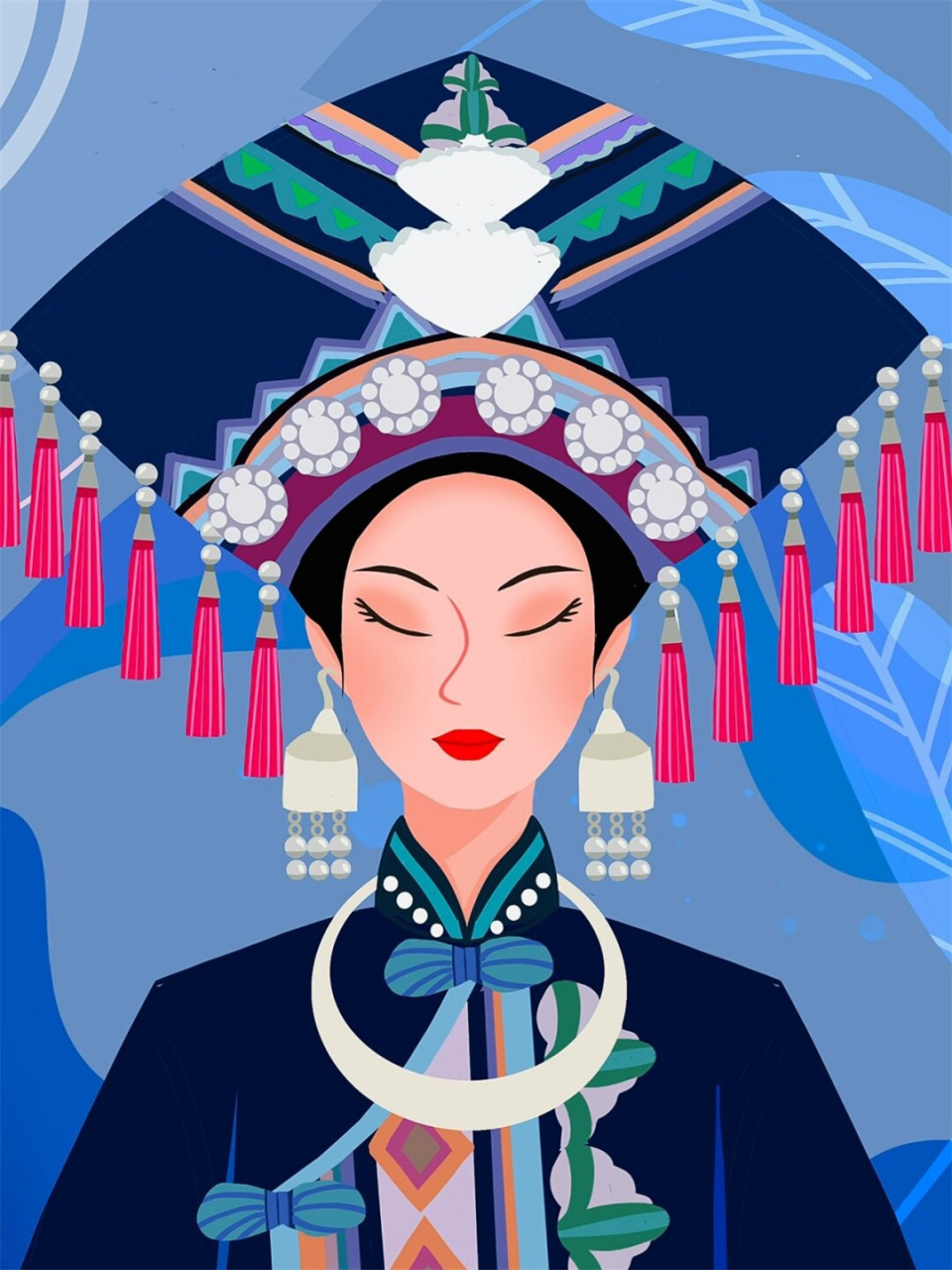 插画打卡56个民族之壮族  壮族,中国众多民族中人口最多的少数民族