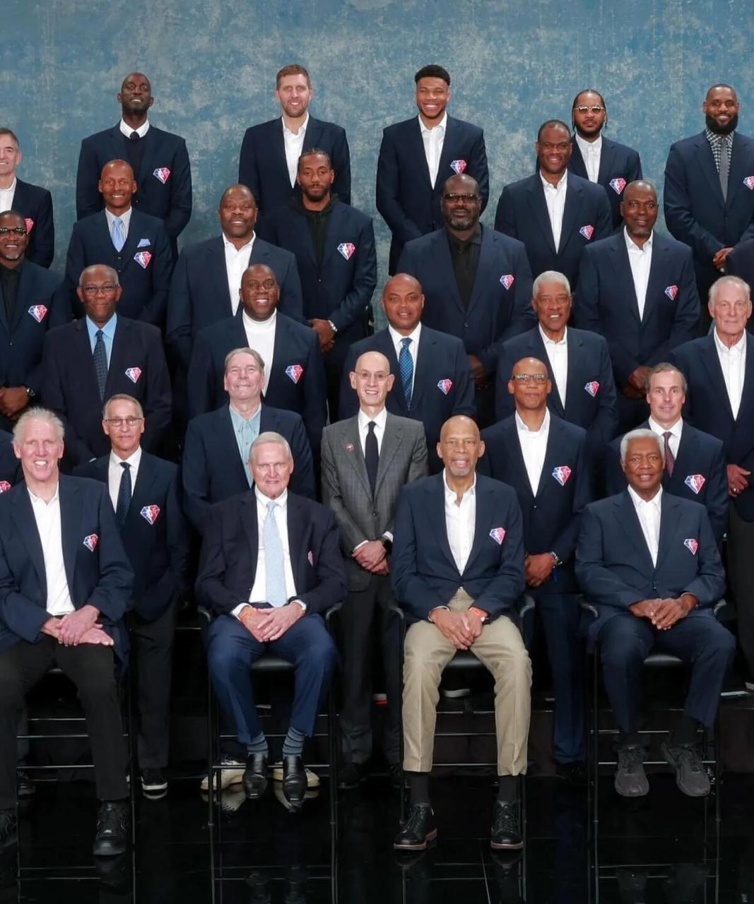 gif创作人# nba75大巨星高清合照!