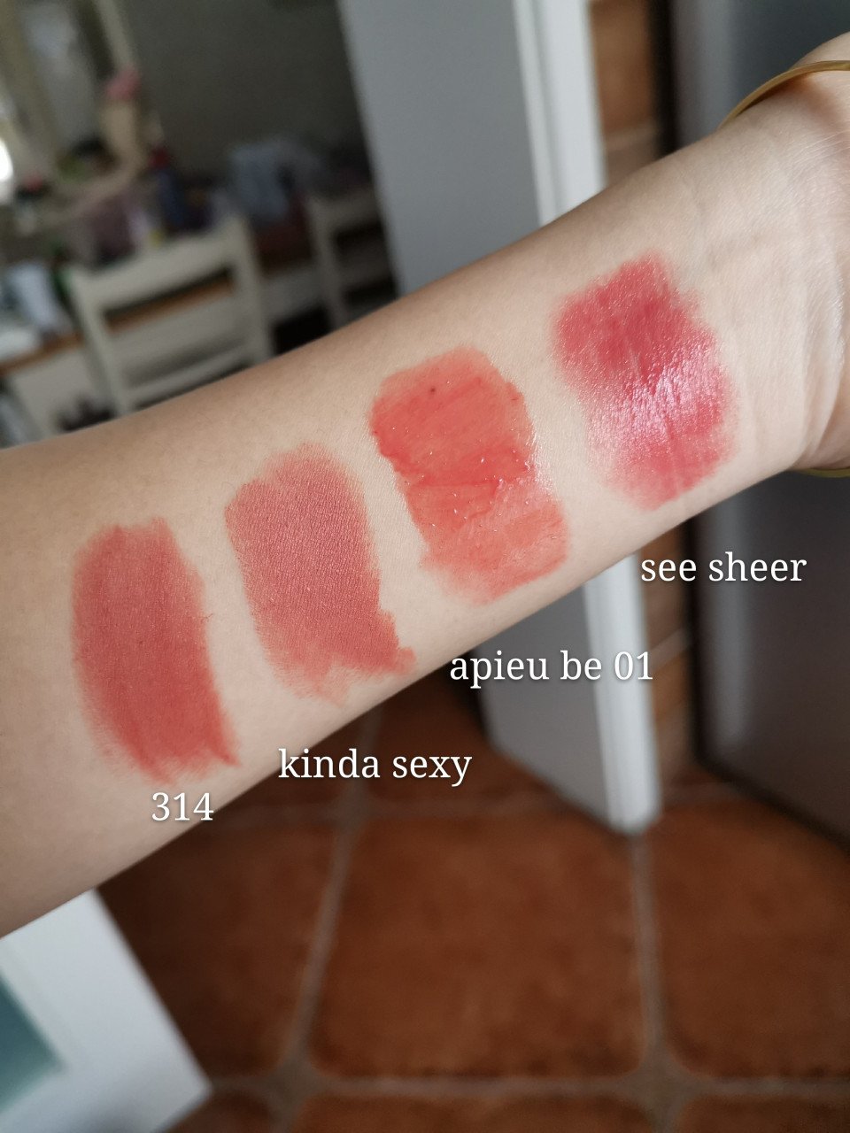 mac尤雾弹口红 314 最终还是买了这个颜色 本来一直很纠结买923还是