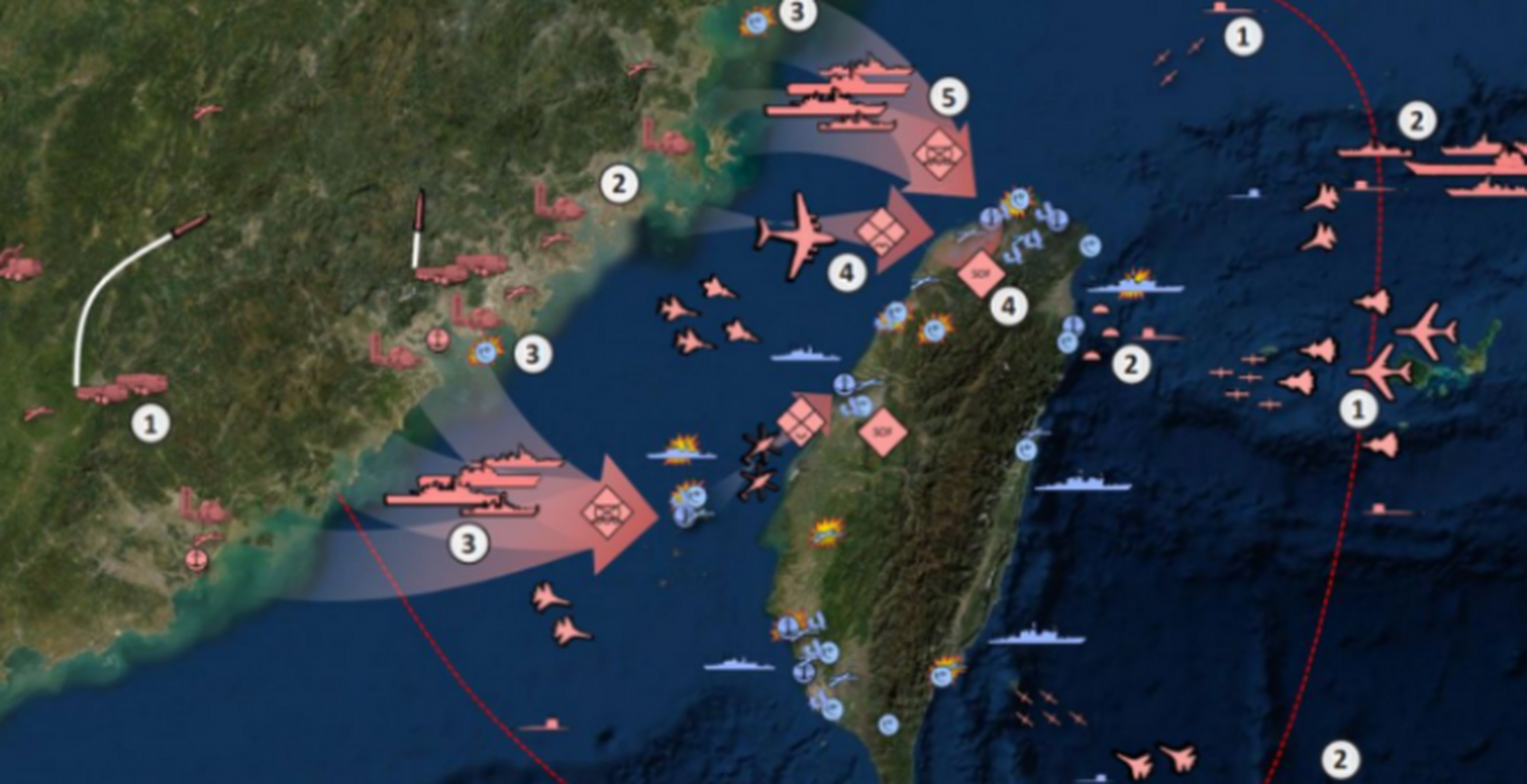 美军对台作战计划被曝光,武力干涉几成定局,但后果美国无法承受.