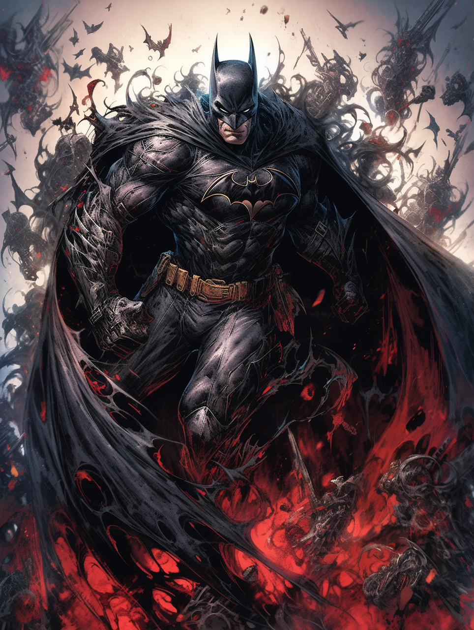 ai画作之蝙蝠侠!#蝙蝠侠